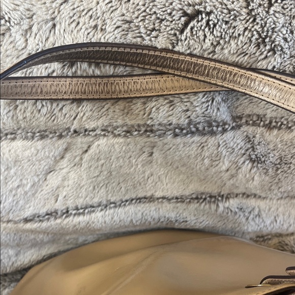 Michael Kors Tan Patent Leather Tote